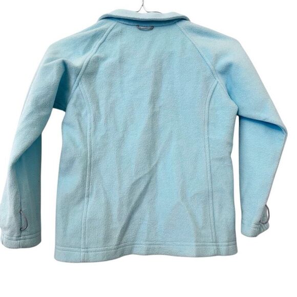 Columbia Interchange Full Zip Blue Fleece Jacket Size Small 7/8 - Picture 3 of 5